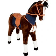 Braunes Pferd mit Ger�usch 111 box