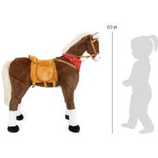 Brun hest med lyd 11179 box