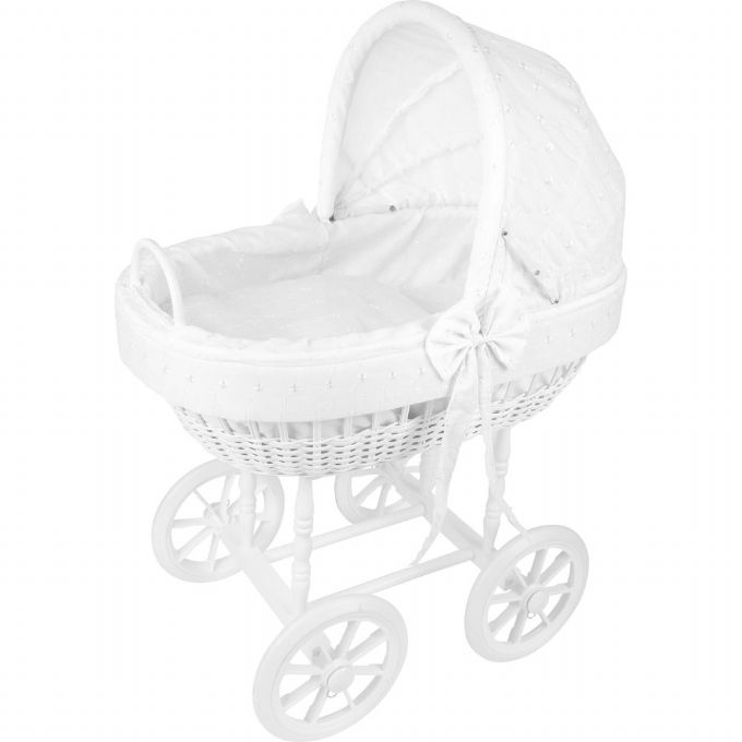 Doll carriage with braid, White version 1