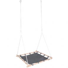 Sensory swing with wooden frame