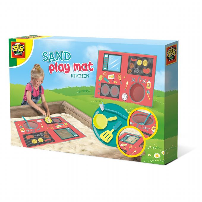 Play mat for the sandbox, Kitchen version 1