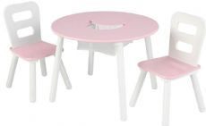 Kidkraft bord och stol set rosa