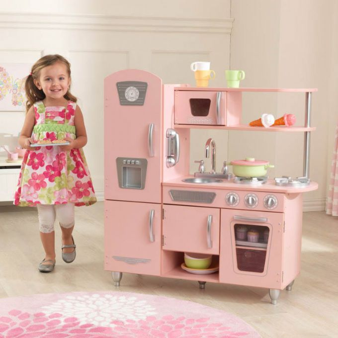Lekekjøkken Pink Vintage Kidkraft Kjøkkener 53179 Kjøkken
