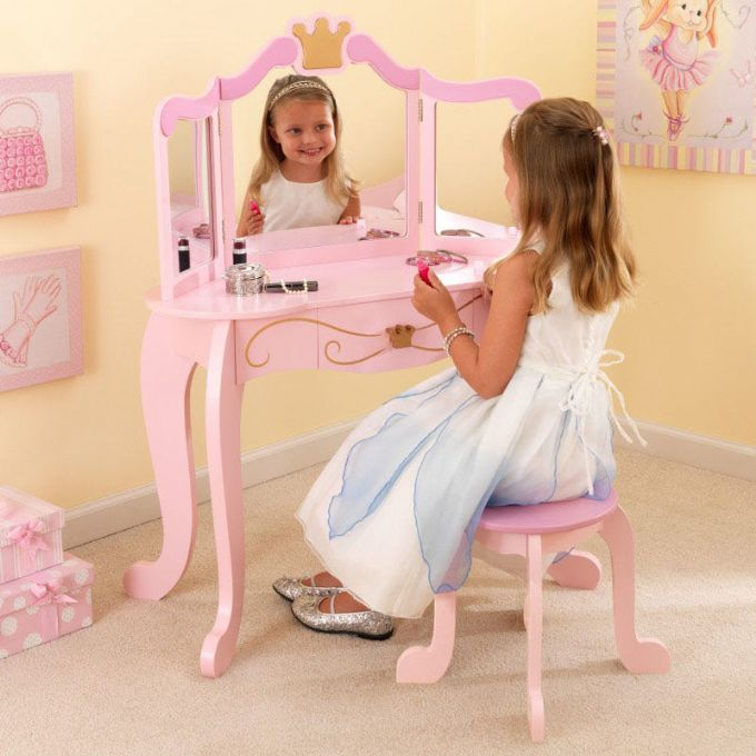 Prinsessa sminkbord och pall version 2