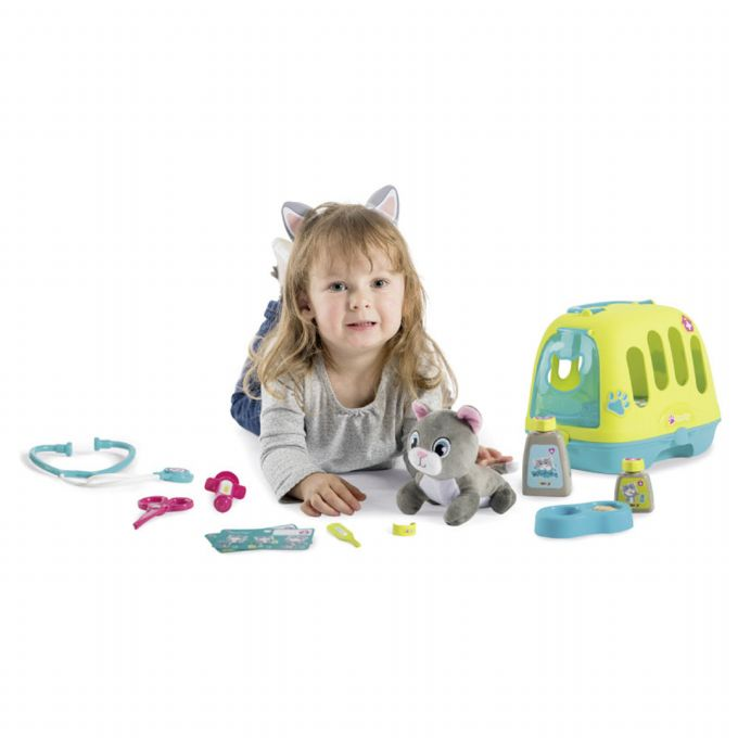 Veterinarian play set with transport cage version 2
