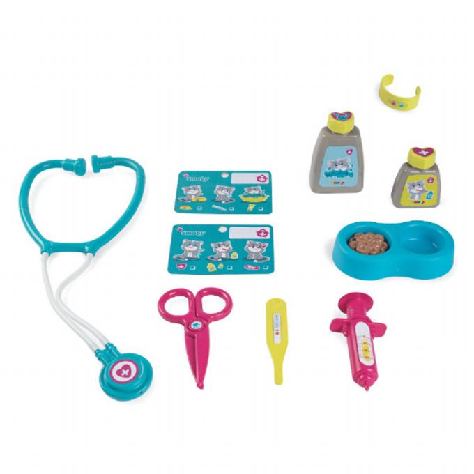 Veterinarian play set with transport cage version 3