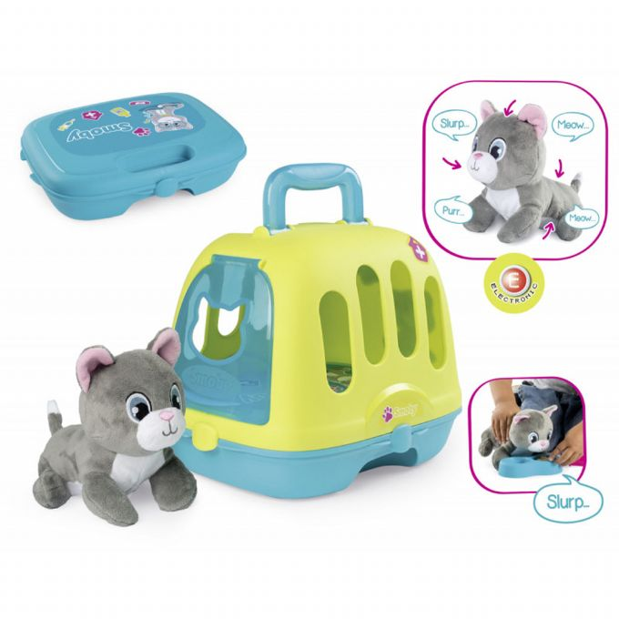 Veterinarian play set with transport cage version 4