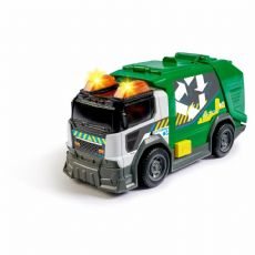 M�llwagen mit Lichtern 