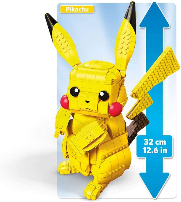 Mega Construx Pokmon Jumbo Pikachu version 4