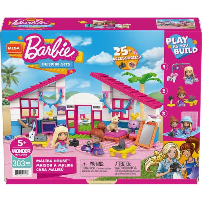 Mega Construx Barbie Malibu House version 2