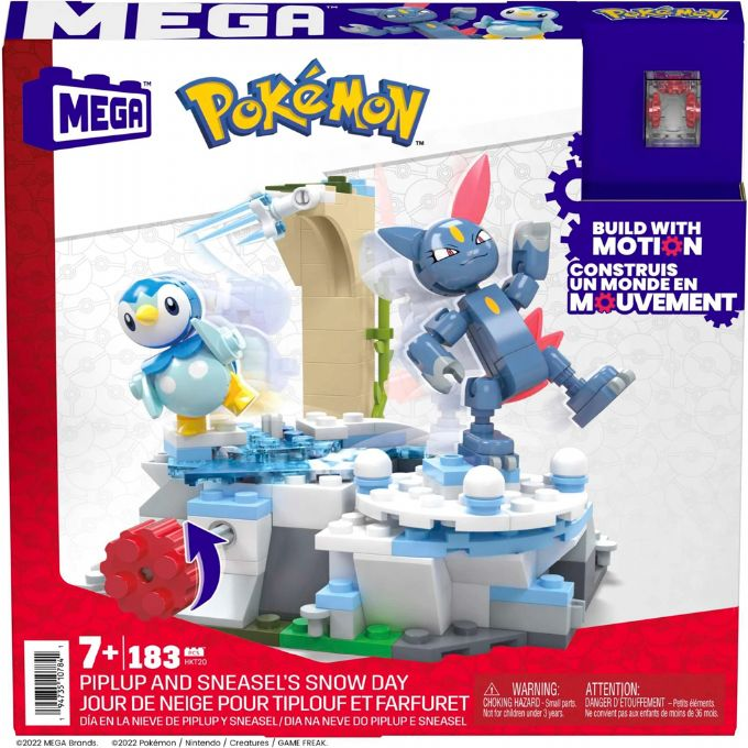 Mega Construx Pokemon Piplup And Sneasel version 2