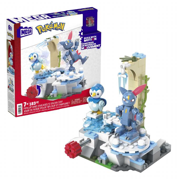 Mega Construx Pokemon Piplup And Sneasel version 1