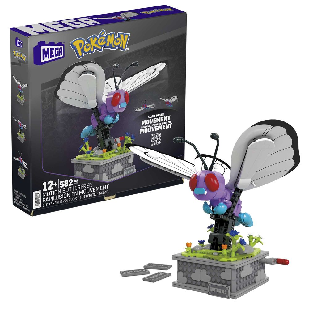 Mega Bloks Pokemon Motion Butterfree