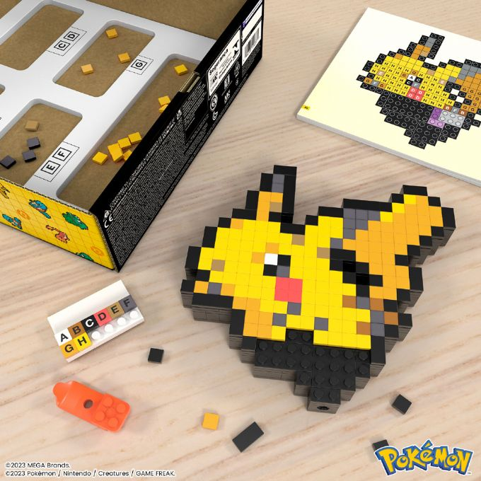 Mega Bloks Pikachu Pixel Art version 3