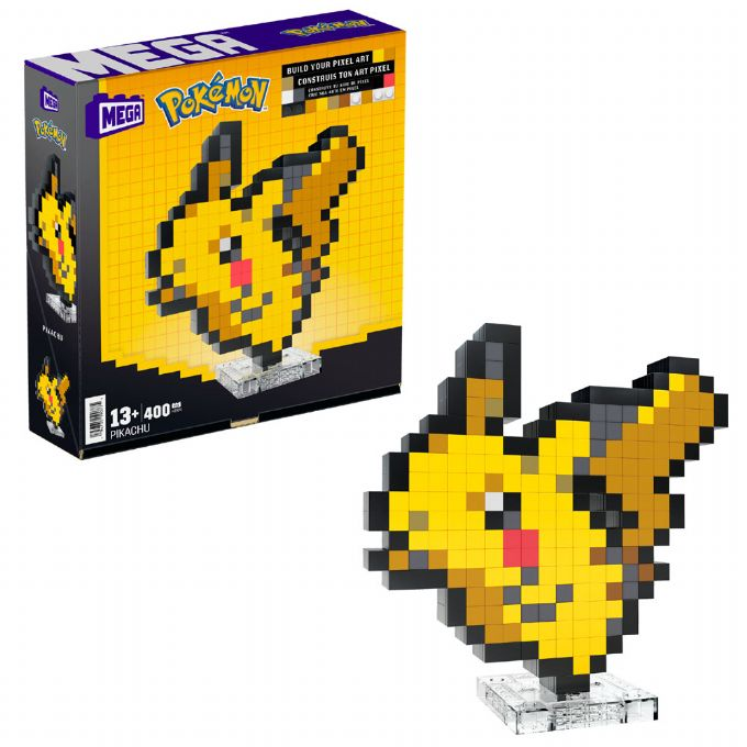 Mega Bloks Pikachu Pixel Art version 1