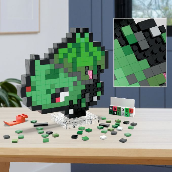 Mega Bloks Bulbasaur Pixel Art version 3