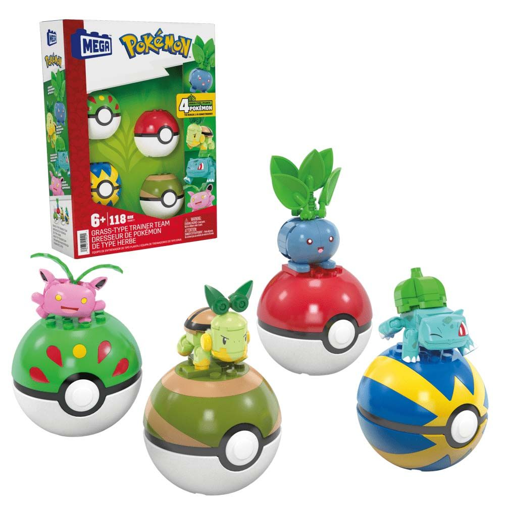 Mega Pokémon Grass-Type Train Team