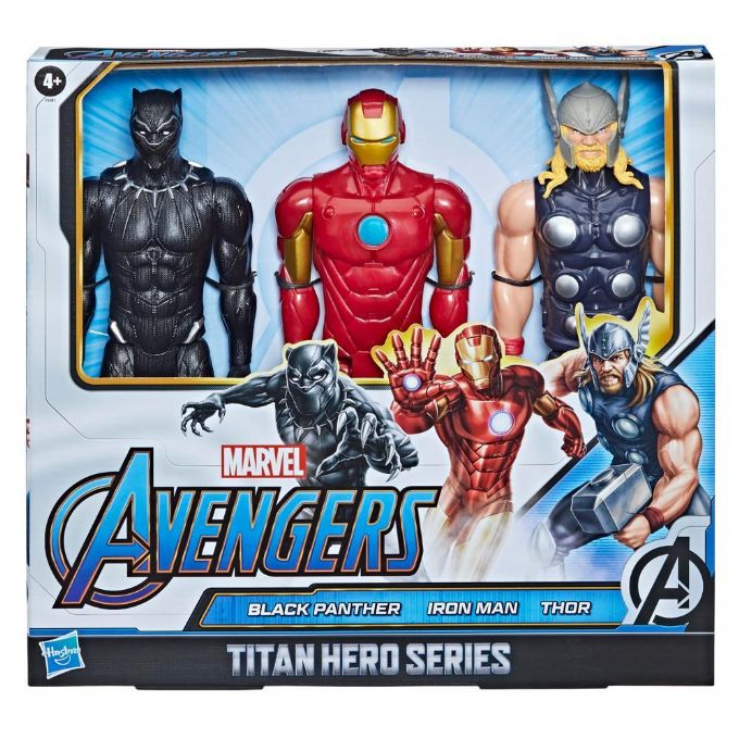 Avengers Titan Hero 3-pakning 30 cm version 2