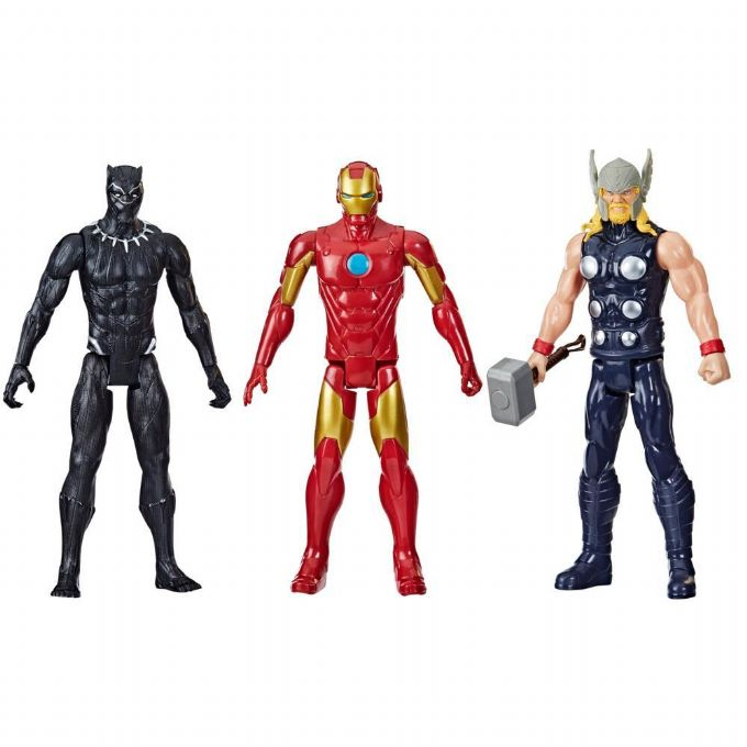 Avengers Titan Hero 3-pakkaus 30cm (Avengers)
