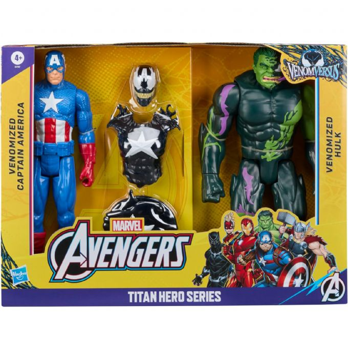 Marvel Venomized Captain America Hulk version 2