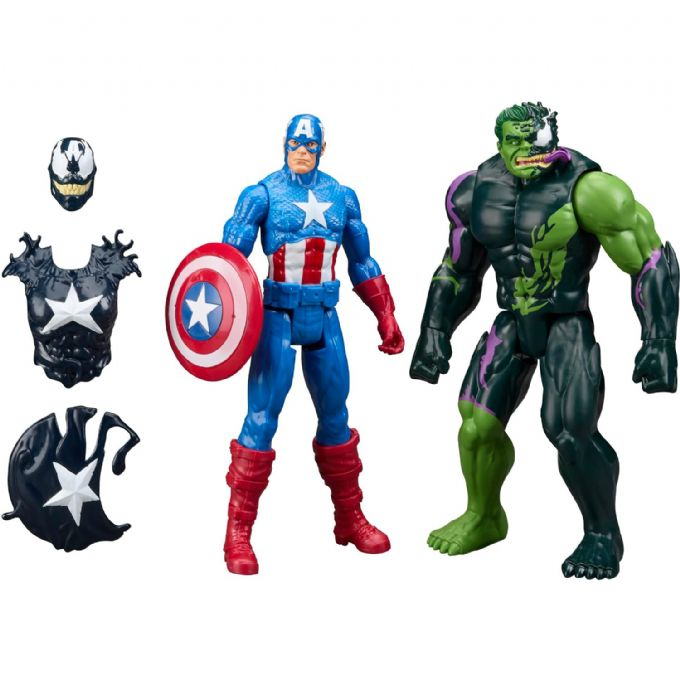 Marvel Venomized Captain America Hulk version 3