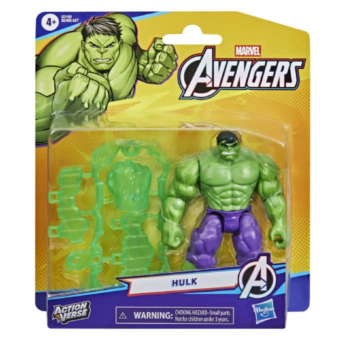 Avengers Hulk -hahmo tarvikkeilla version 2