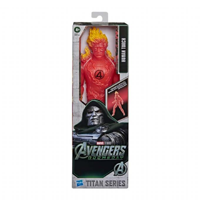 Avengers Human Torch Titan Hero -toimintahahmo version 2
