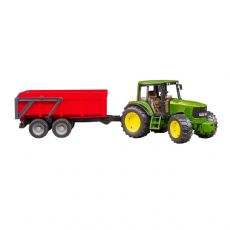 John Deere 6920 Traktor med trailer
