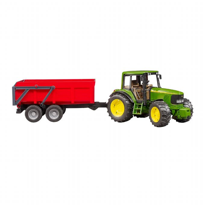 John Deere 6920 Tractor with trailer version 1