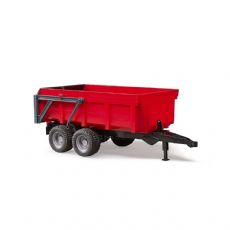 Tipping trailer with automatic tailgate