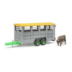 Livestock trailer with 1 cow