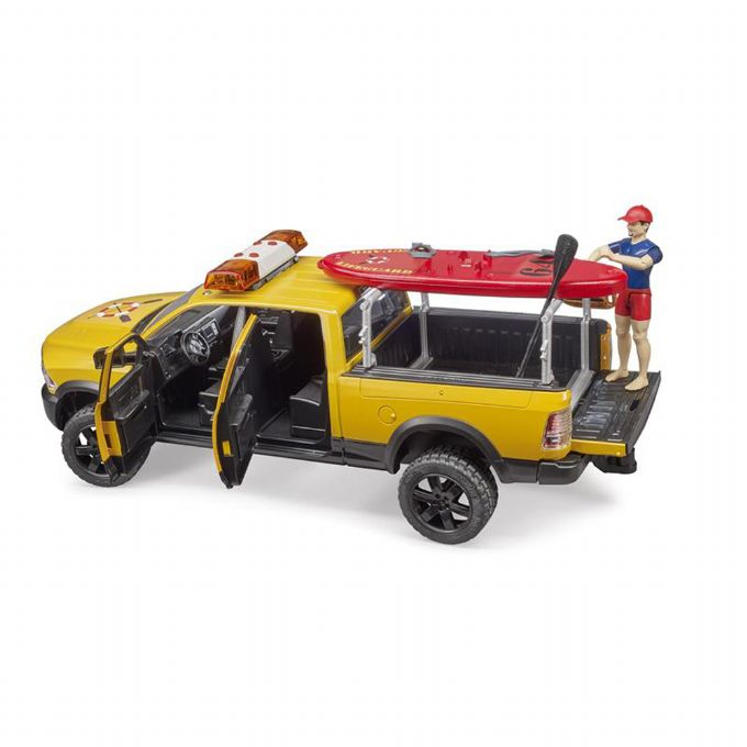 Bruder Lifeguard Pickup Truck with figure version 2