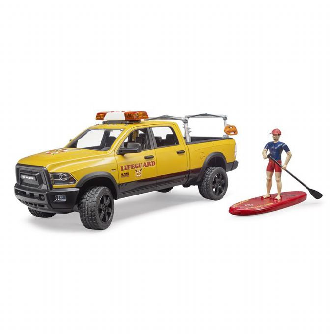 Bruder Lifeguard Pickup Truck with figure version 1