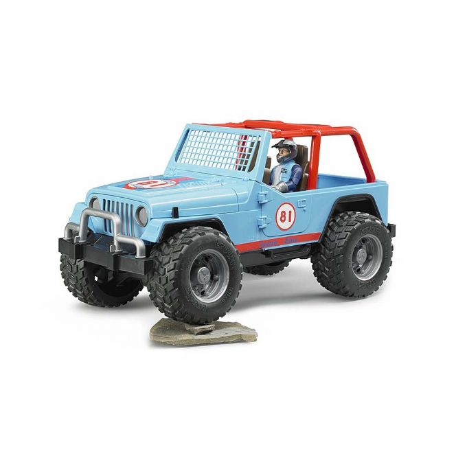 Jeep Cross Racer Wrangler m. figur version 3