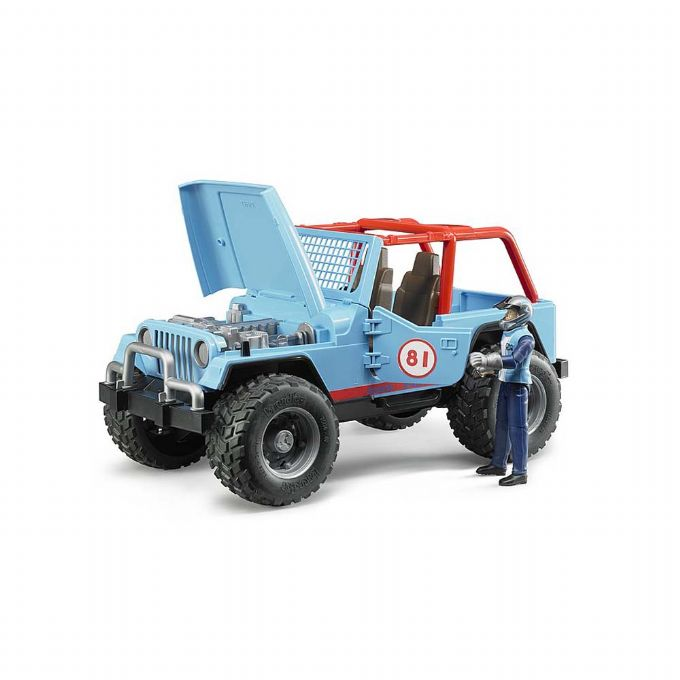 Jeep Cross Racer Wrangler m. figur version 4