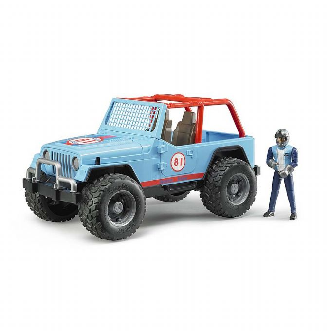 Jeep Cross Racer Wrangler m. figur version 1