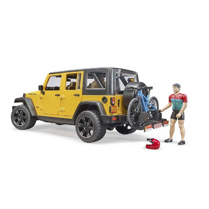 Jeep Wrangler Rubicon with cyclist version 3
