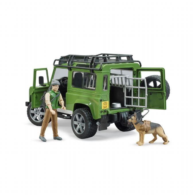 Land Rover with ranger and dog version 2
