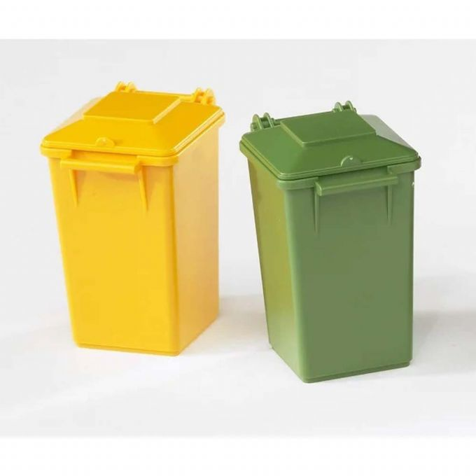 Garbage can set (3 small, 1 large) version 6