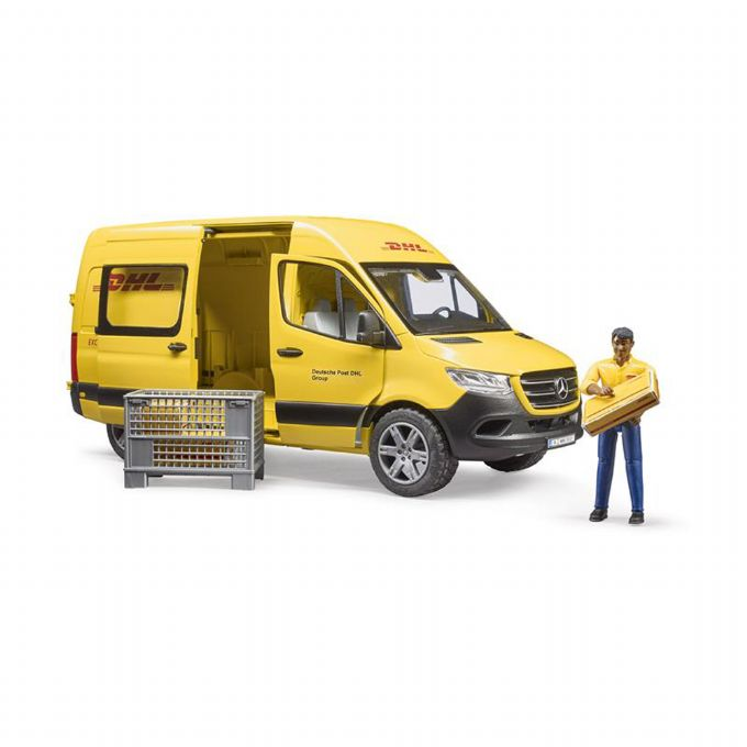 MB Sprinter DHL with driver item version 2
