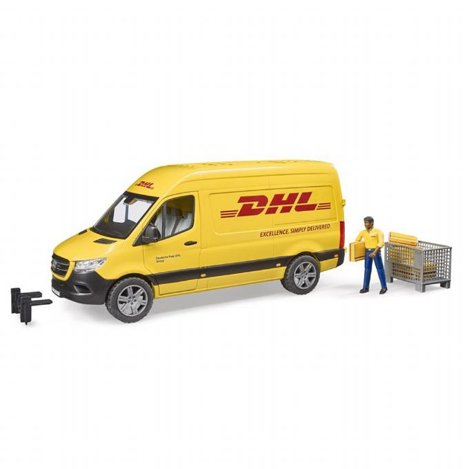 MB Sprinter DHL with driver item version 3