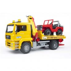 Auto-truck med 4x4 jeep