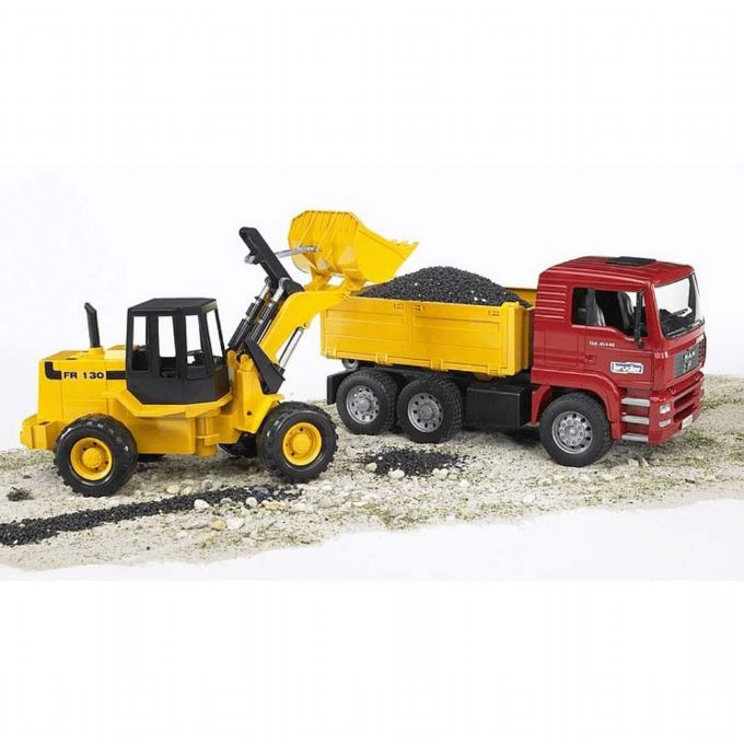 Construction truck with road loader version 3
