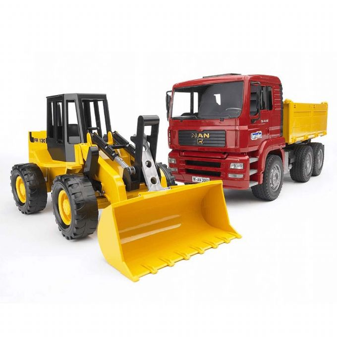 Construction truck with road loader version 1
