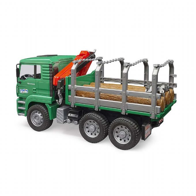 MAN Timber truck with loading crane version 3