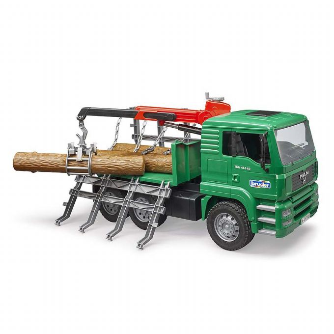 MAN Timber truck with loading crane version 4