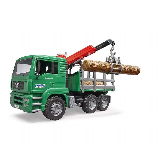 MAN Timber truck with loading crane version 5