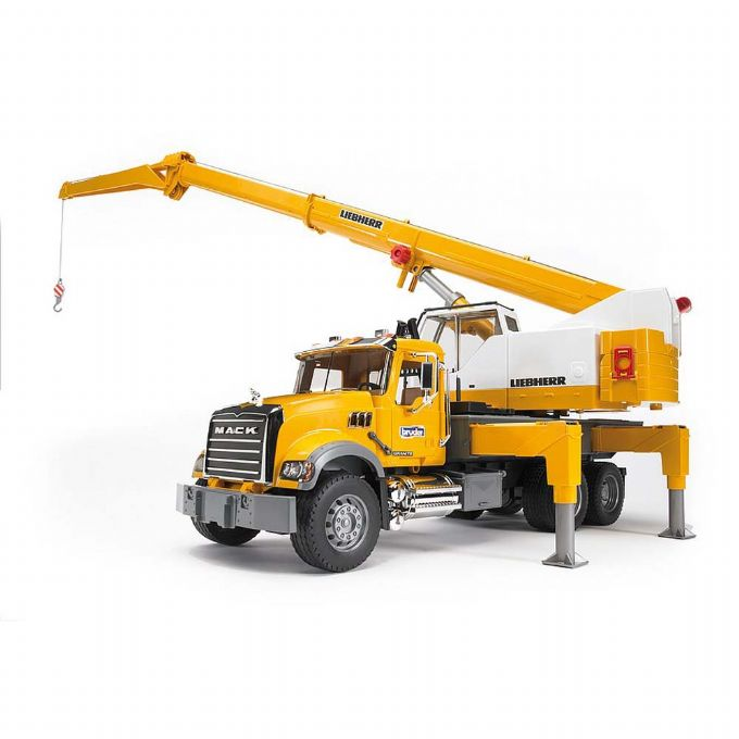 MACK Granite Liebherr crane truck version 4