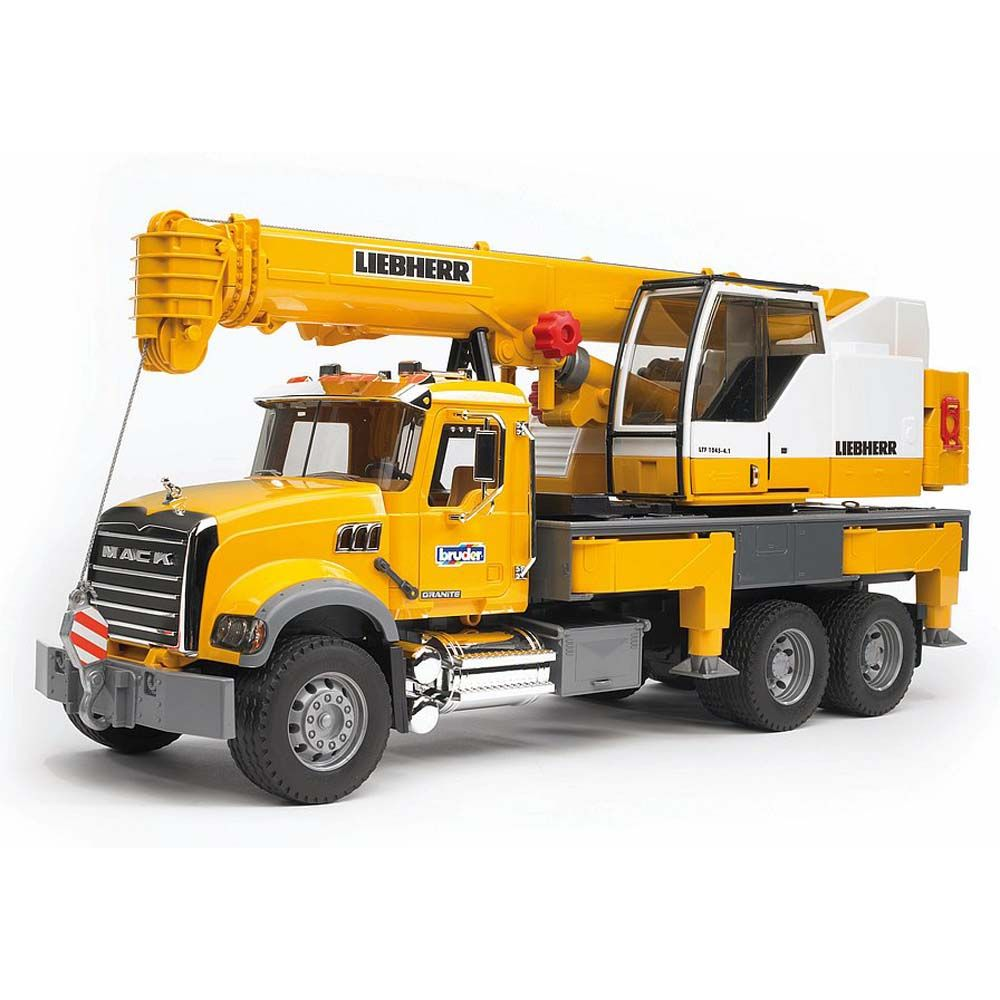 MACK Granite Liebherr Kranlastbil