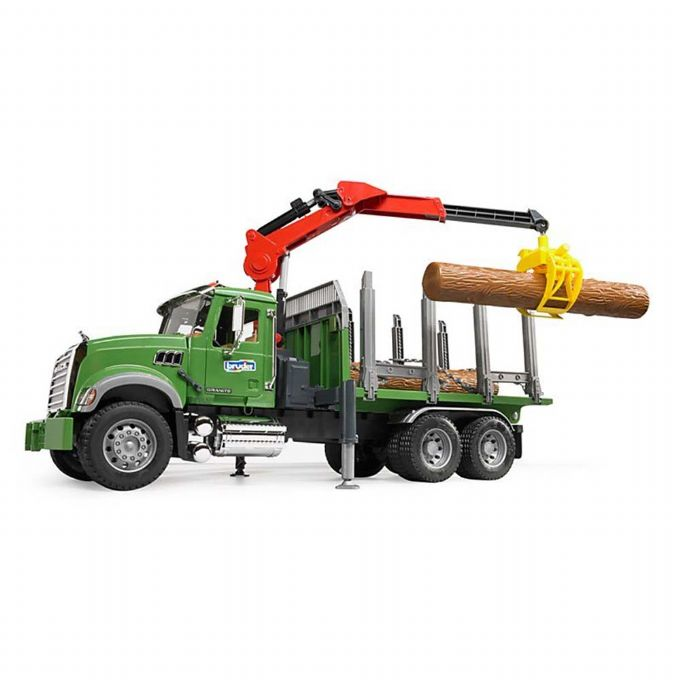 MACK Granite crane truck with timber version 2